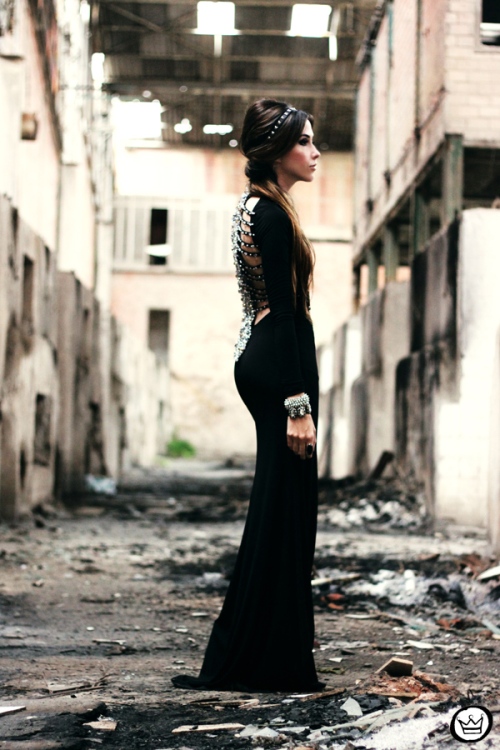 FashionCoolture - 23.06.2013 look du jour black dress (1)